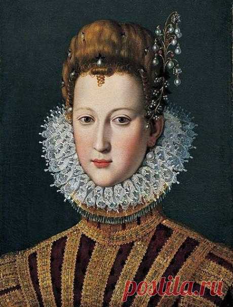 Portrait of Marie de Medici, Queen of France (1573-1642) as a young girl