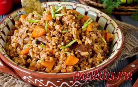 Гречневая каша по купечески - Кулинарные рецепты  