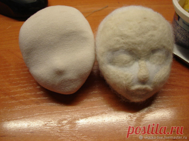 Мастер-класс Простой способ сделать выразительное кукольное личико своими руками с ФОТО и Видео