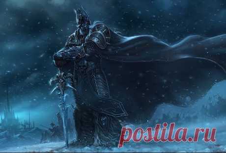Wallpaper lich king, sword, snow, world of warcraft: wrath of the lich king, world of warcraft, wow desktop wallpaper » Games » GoodWP.com