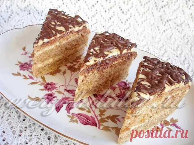 Кофейный торт - с тонкий ароматом эспрессо и ореховым послевкусием