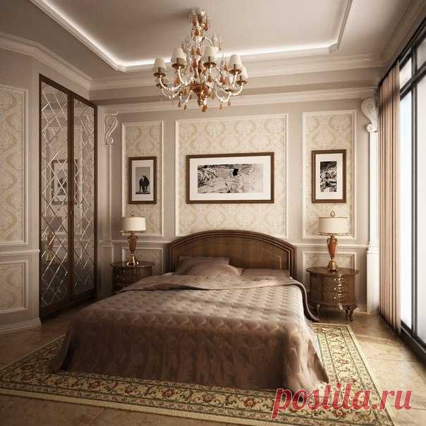 Спальня в классическом стиле