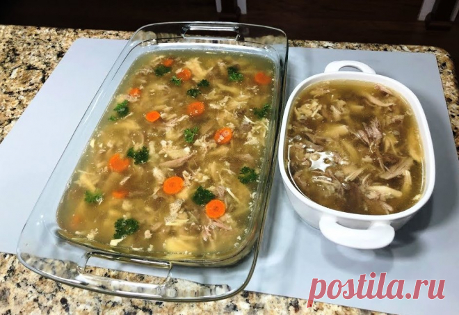 Вкусный и полезный холодец из куриного мяса Вкусный и полезный холодец можно сварить не только из свинины, но и из куриного и