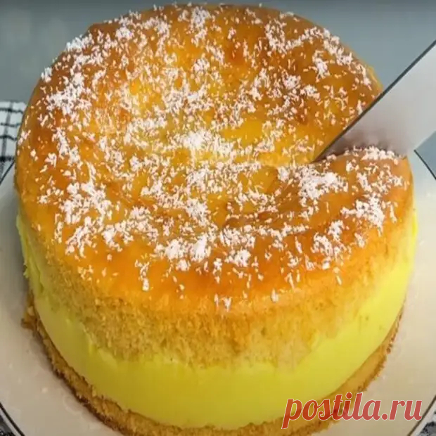 Лимонный пирог за 20 минут. Какой же вкусный: просто «тает во рту» - В кастрюльке - Медиаплатформа МирТесен