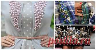 Всего-то горсть бусин, а в результате — красота. 20 идей декора одежды ...