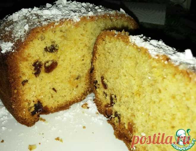 Кекс в хлебопечке с шоколадной крошкой – кулинарный рецепт