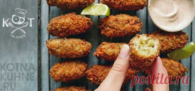 Наггетсы без мяса - хрустящие палочки из капусты с картошкой
