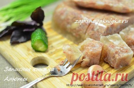 Холодец из свиных ножек - наваристый, очень вкусный,отлично застывает