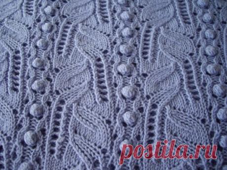 Японский ажур спицами. Ах и ах!