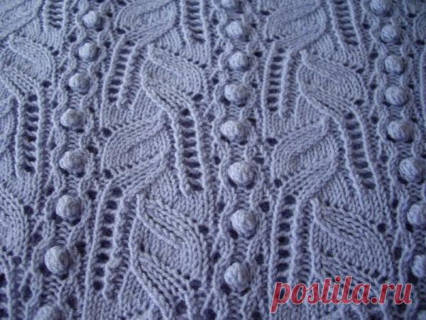 Японский ажур спицами. Ах и ах!