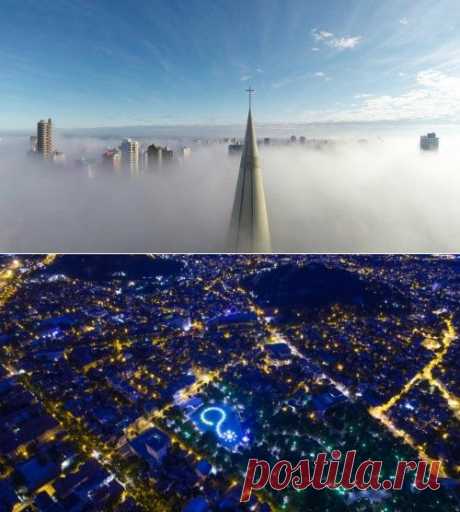 Лучшие аэроснимки года, сделанные с помощью дрона (10 фото)