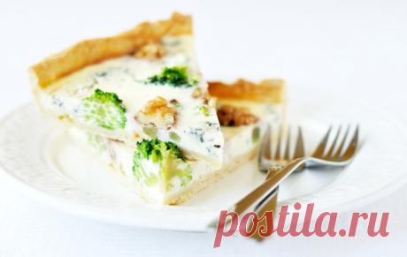 Киш с брокколи, сыром и орехами - Рецепты. Кулинарные рецепты блюд с фото - рецепты салатов, первые и вторые блюда, рецепты выпечки, десерты и закуски - IVONA - bigmir)net - IVONA bigmir)net