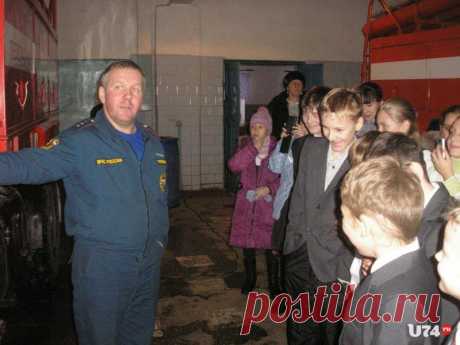 А все равно ведь интересно! Златоустовские школьники рвутся на экскурсию в «пожарку» | Новости Златоуста - Сайт U74.ru