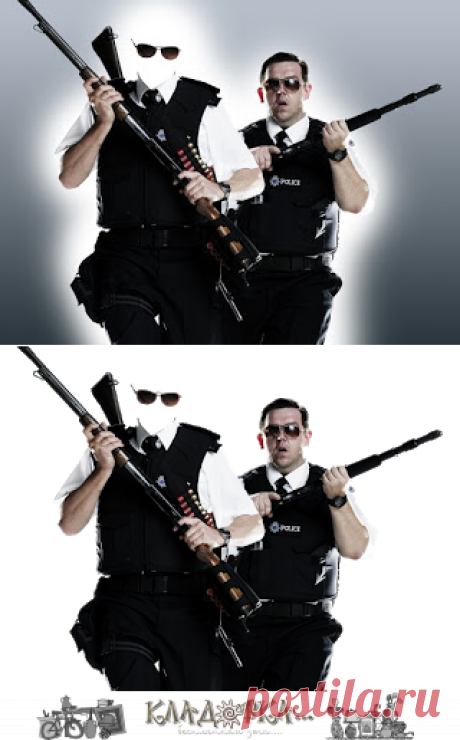 Кладовка...: Полиция - фотомонтаж распакованный png