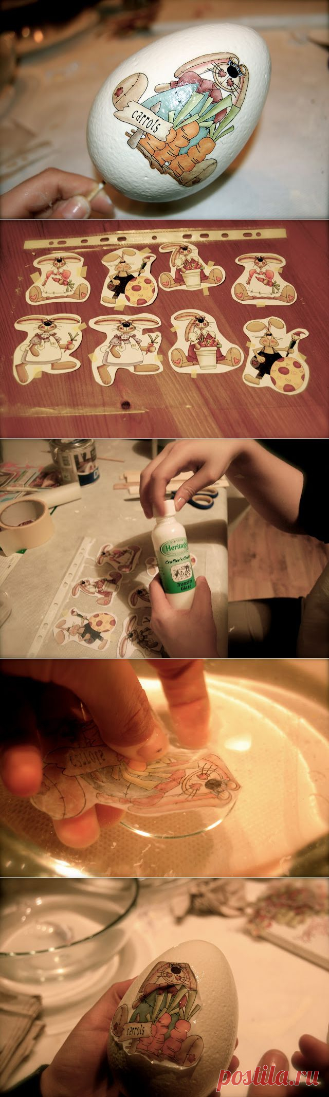 Прекрасные пасхальные яйца от Anna, Польша. Работы и мастер-класс.