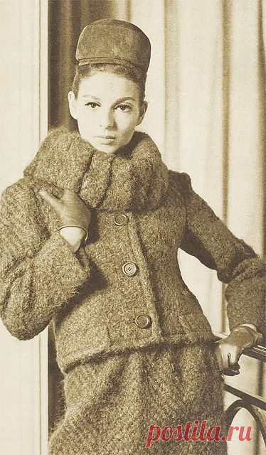 1960s Dior autumn suit