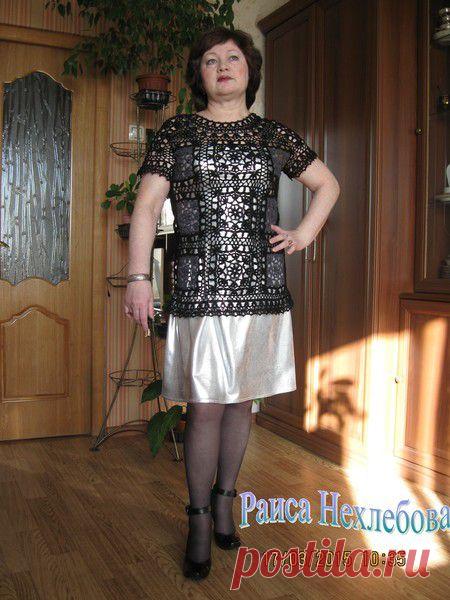 Туника Арабеска - хлопок, схема - Вязание крючком и спицами - Группы Мой Мир