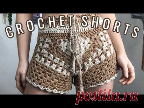 How to Crochet a Shorts | High-Waisted Shorts | Crochet Tutorial