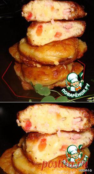 Оладьи-пиццы - кулинарный рецепт