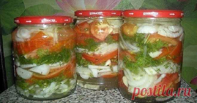 Пикантные помидоры по-польски. Простой способ сохранить вкус и аромат томатов. Зимой как найдешь!