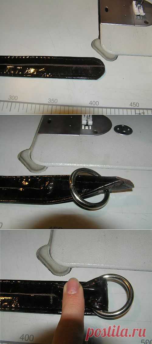 Жесткие кожанные ручки для сумки - Ярмарка Мастеров - ручная работа, handmade