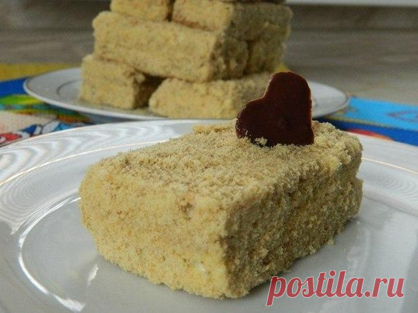 Нежное и вкусное пирожное 