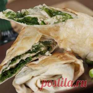Это вкусная и простая закуска из лаваша, которая будет всегда к месту - МирТесен