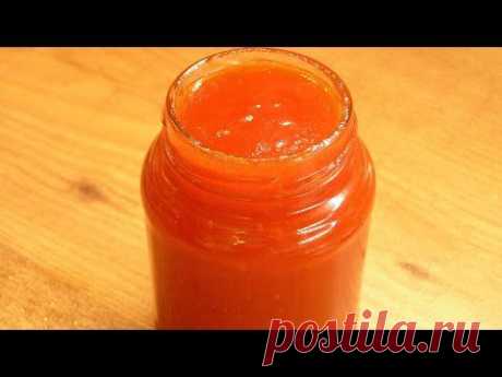 ▶ Варенье-соус из перца / Homemade Sweet pepper jam sauce - YouTube