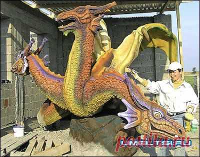 Бетонные скульптуры для сада » Самоделки своими руками - сделай сам