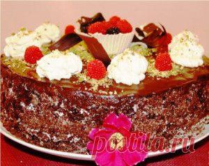 Шоколадный торт Гормон счастья - Вкусные рецепты