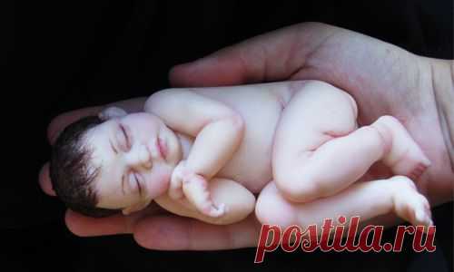 Лепим младенца из полимерной глины.Еще один очень подробный МК