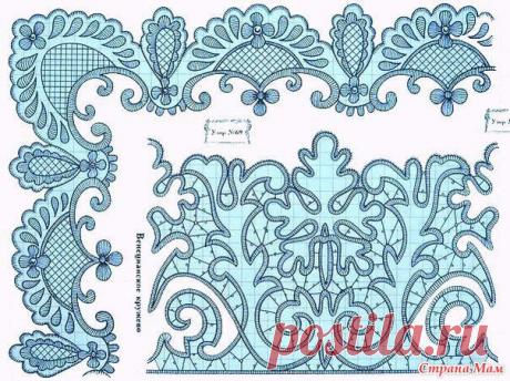Узоры для вышивки, росписи, вязания. - Клуб рукоделия - Страна Мам