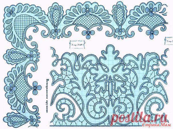 Узоры для вышивки, росписи, вязания. - Клуб рукоделия - Страна Мам