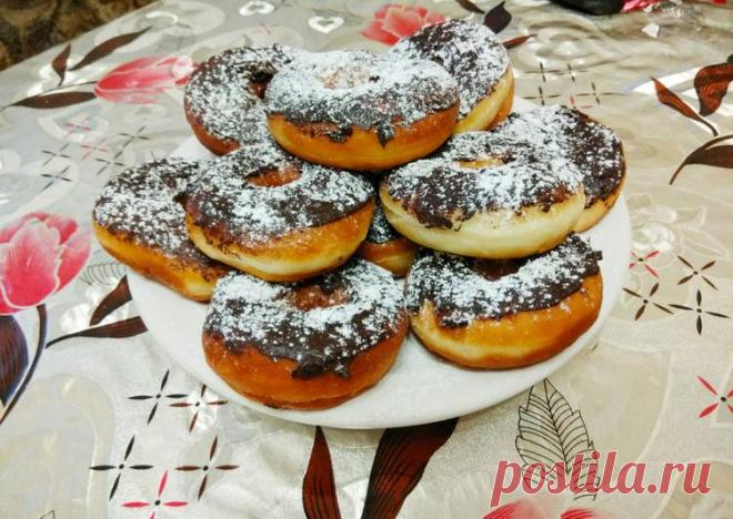 Воздушные пончики Автор рецепта Харисова Рузия - Cookpad