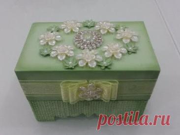 ШКАТУЛКА ИЗ КОРОБКИ ОТ ТЕЛЕФОНА СВОИМИ РУКАМИ,