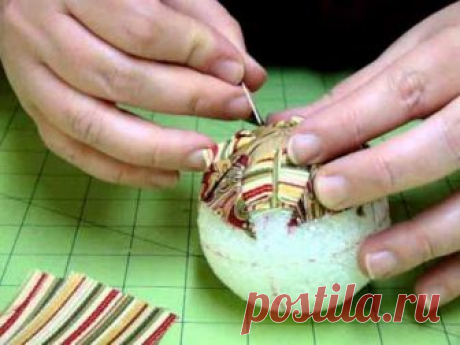 Quilted Ball Ornament Viewtorial_2012.wmv