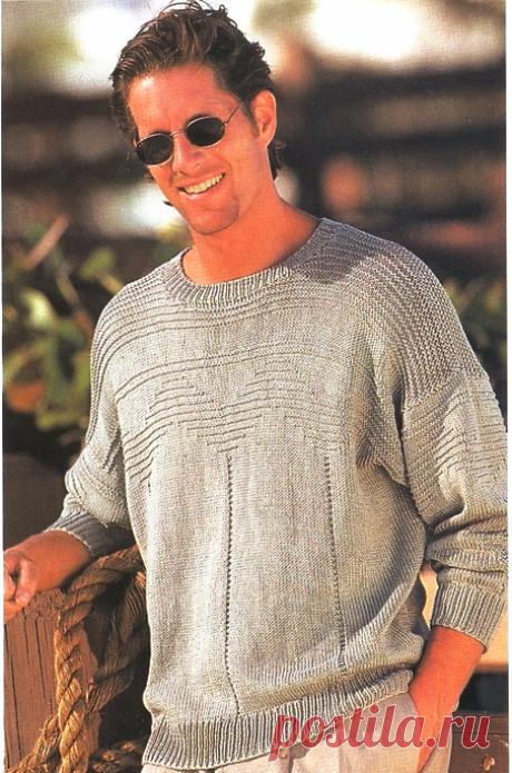 Пуловер. Спицы.