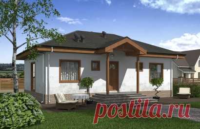 Одноэтажный дом Rg5247