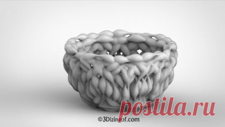 Корзина WellenTorus от Dizingof | | 3Dizingof.com