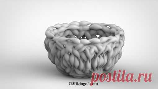 Корзина WellenTorus от Dizingof | | 3Dizingof.com