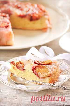 Шарлотка со сливами и дыней – рецепт пирога за 5 минут | ВКУСНО ПОЕДИМ!