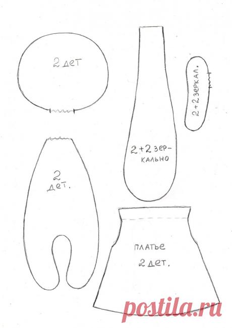 Любимая детская игрушка зайчик с выкройкой | Текстильные фантазии | Яндекс Дзен