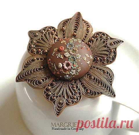 Mission Gems приколол(а) это к доске Polymer Clay Jewelry and Art | P…