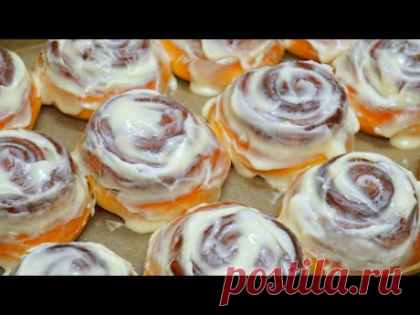 ТАЮЩИЕ Булочки СИННАБОН | САМЫЕ ВКУСНЫЕ БУЛОЧКИ в МИРЕ | Простой Рецепт | Кулинарим с Таней