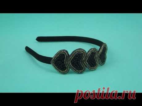 Faça você mesma:tiaras de corações