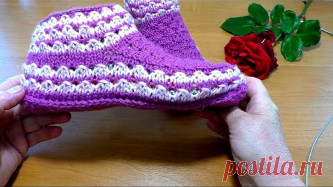 следочки которые быстро вяжутся