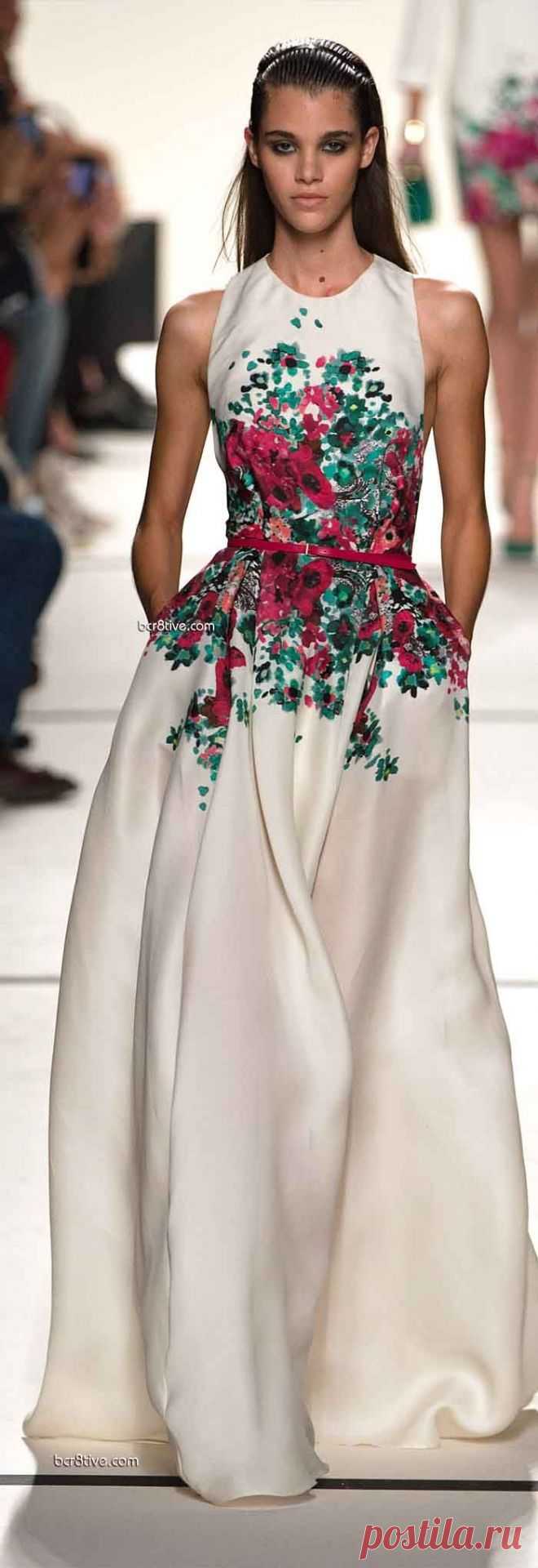 Elie Saab Spring Summer 2014 Ready to Wear