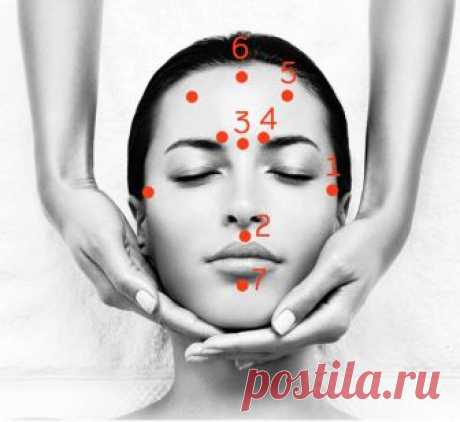7 ВОЛШЕБНЫХ ТОЧЕК МОЛОДОСТИ И КРАСОТЫ Среди множества точек, расположенных на нашем лице, существуют точки красоты, воздействуя на которые можно разгладить...