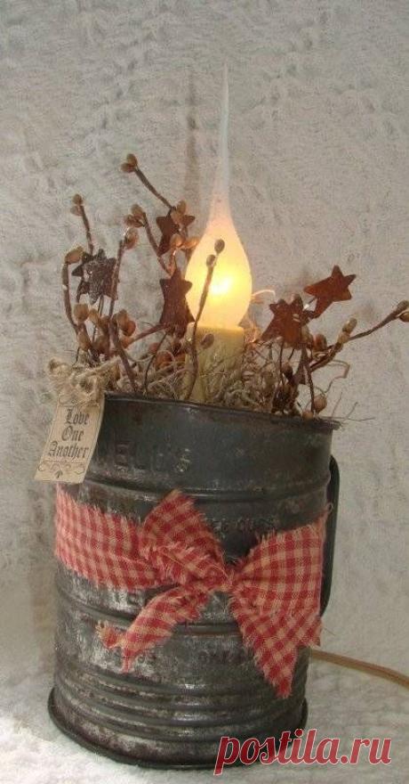 Rustic Christmas Table Centerpieces - Harbor Farm Wreaths