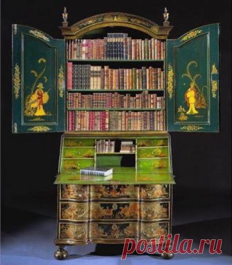 Бюро-книжный шкаф, 1730.